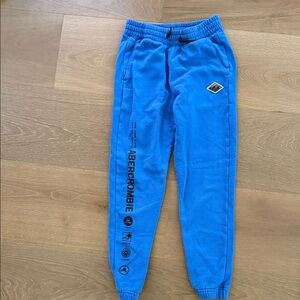 Abercrombie & Fitch Kids Vibrant Blue Sweatpants